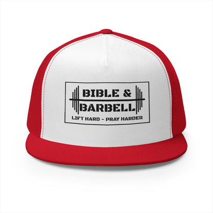 Bible & Barbell 5 Panel Trucker Cap