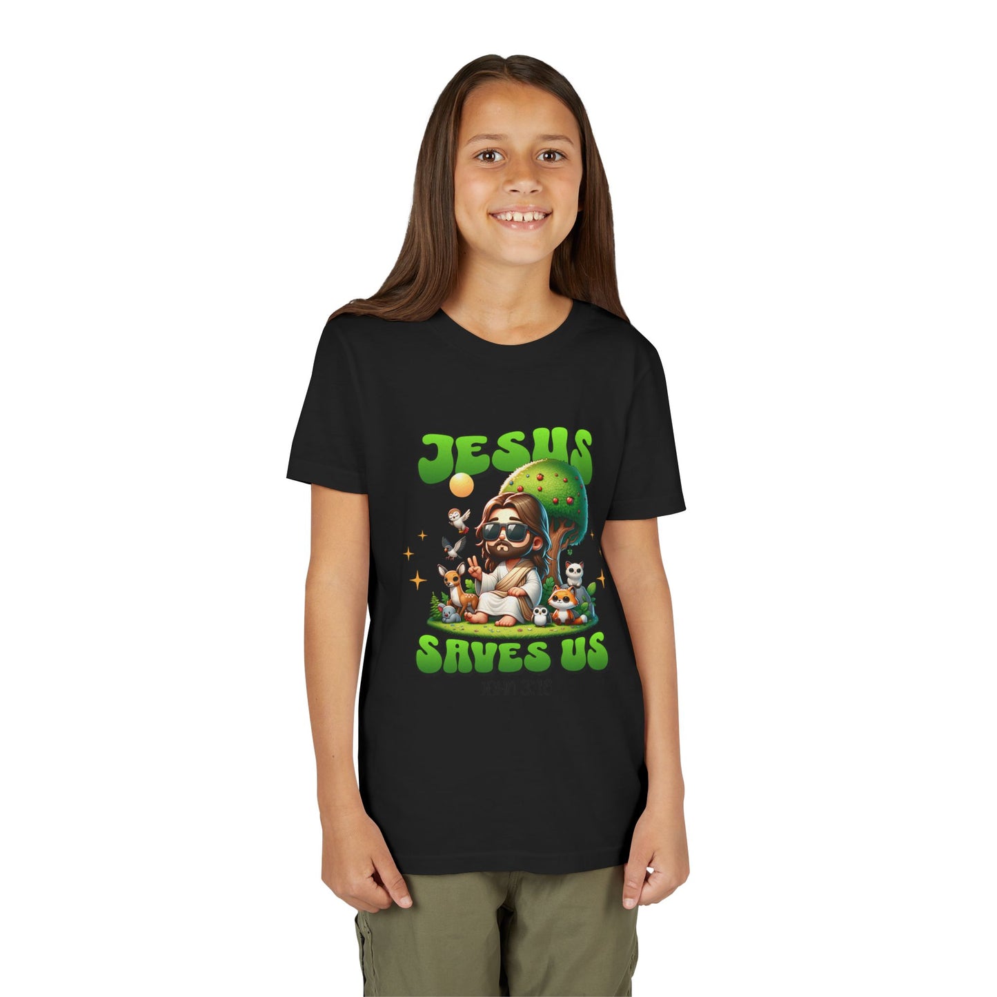 Vintage Jesus Saves Youth Tee