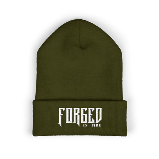 Forged In Fire Classic Cuffed Beanie (Embroidery)