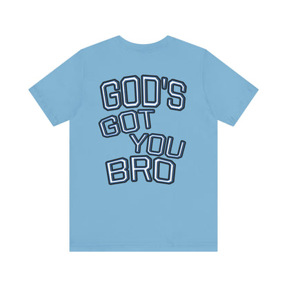God's Got You Bro T-Shirt | Inspirational Tee | Faith-Based Apparel | Gift for Friends | Unisex Funny Shirt
