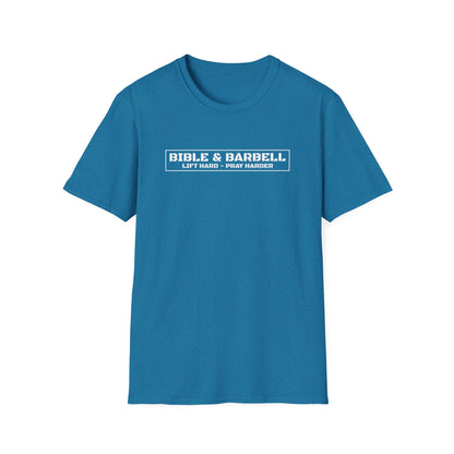 Bible & Barbell Logo Unisex Softstyle T-Shirt