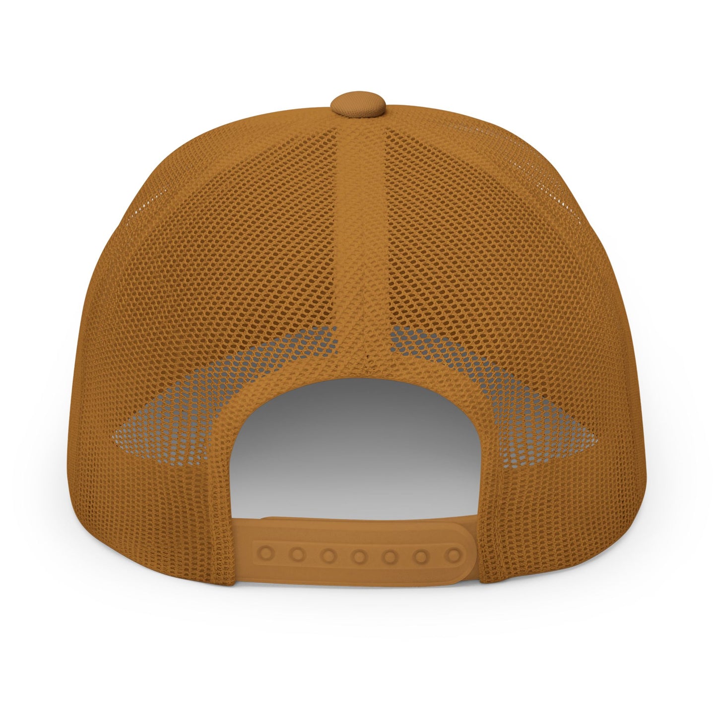 Bible & Barbell Patch Logo Trucker Cap — Embroidered Logo Patch Snapback