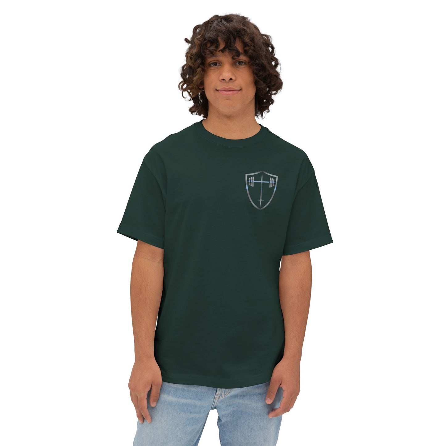 Faith Over Fear Tee — Christian Cross Graphic Shirt