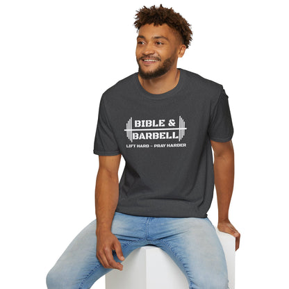 Bible & Barbell - John 15:5 T-Shirt