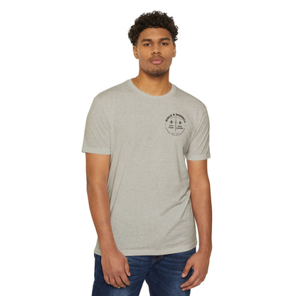 Lift Hard Pray Harder Unisex T-Shirt, Motivational Gym Tee
