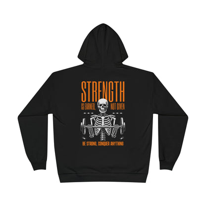 Strength Is Earned, Not Given Unisex EcoSmart Pullover Hoodie