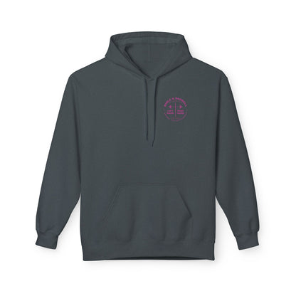 Bible & Barbell Pink Logo Hoodie