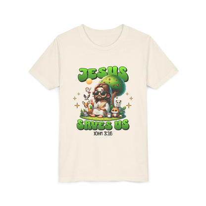 Vintage Jesus Saves Youth Tee