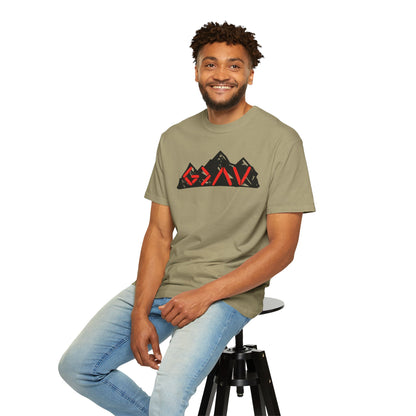 God Is Greater Than The Highs and Lows Mountain Graphic Unisex T-Shirt