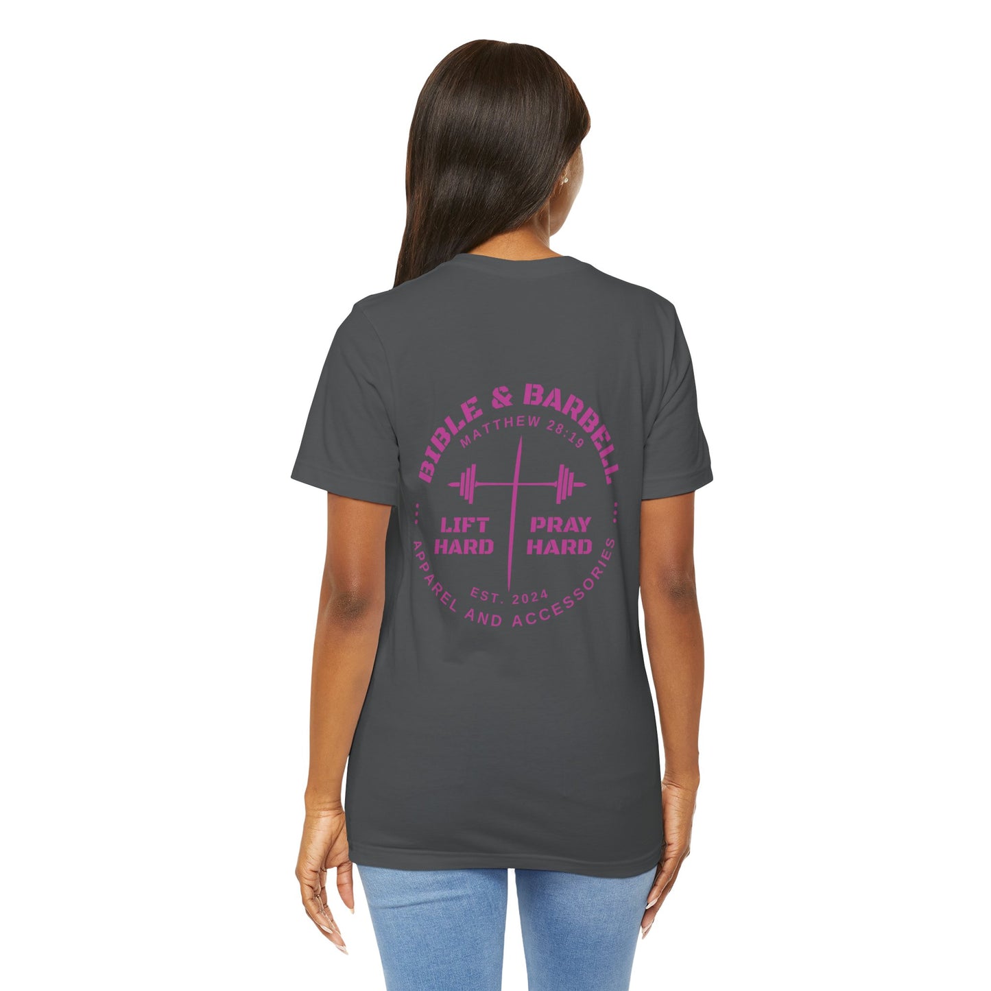 Women's Pink Circle Logo T-Shirt