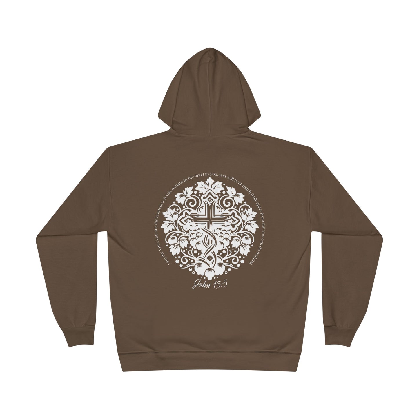 Bible & Barbell - John 15:5 Hoodie
