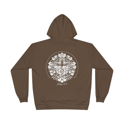 Bible & Barbell - John 15:5 Hoodie