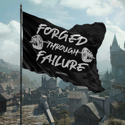 Forged Through Failure Gym Flag