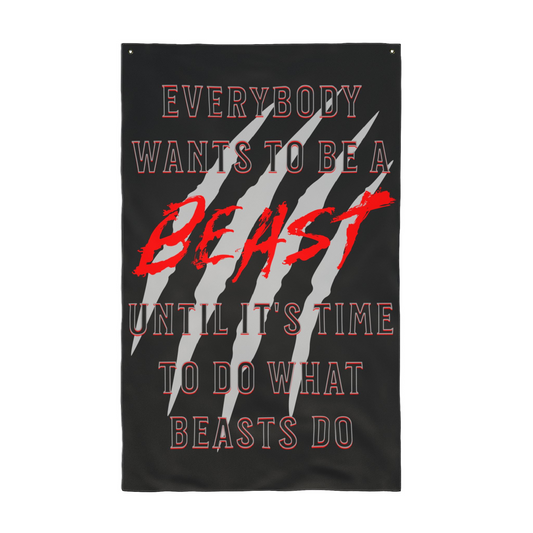 Beast Mode Gym Flag
