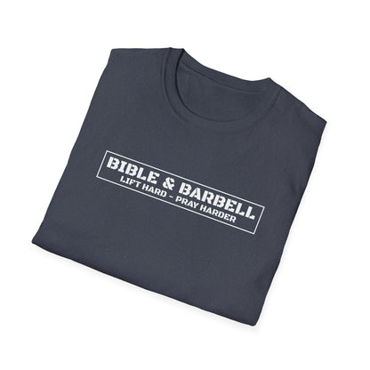 Bible & Barbell Logo Unisex Softstyle T-Shirt