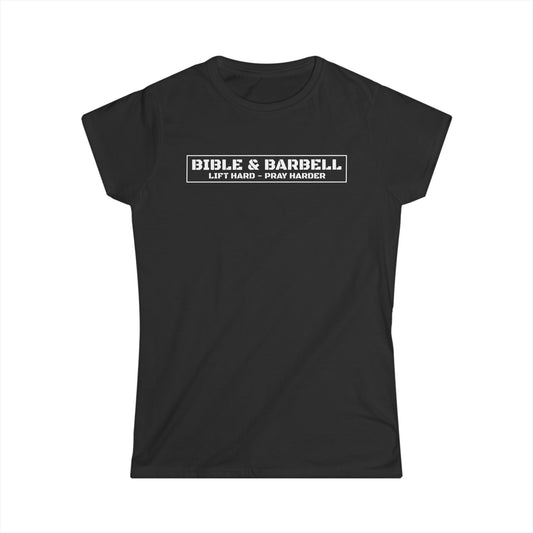 Bible & Barbell Logo Women's Tee