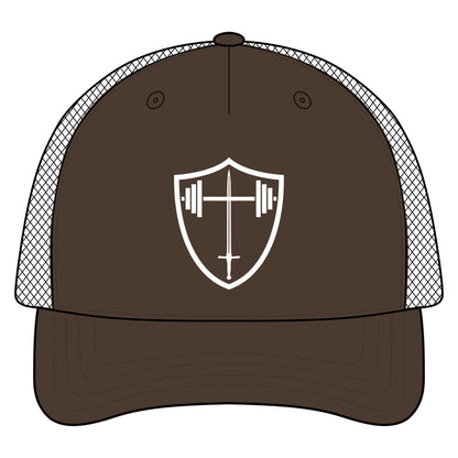 Bible & Barbell Logo - Five-Panel Trucker