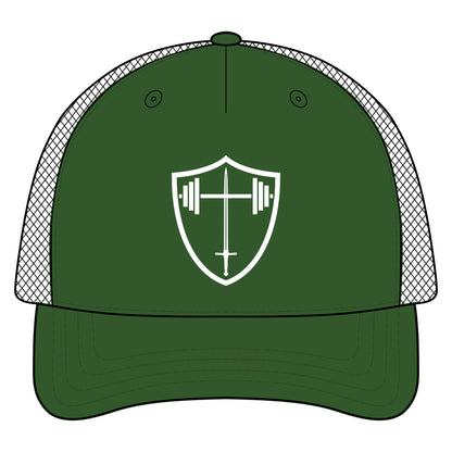 Bible & Barbell Logo - Five-Panel Trucker