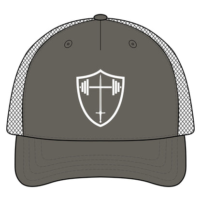Bible & Barbell Logo - Five-Panel Trucker