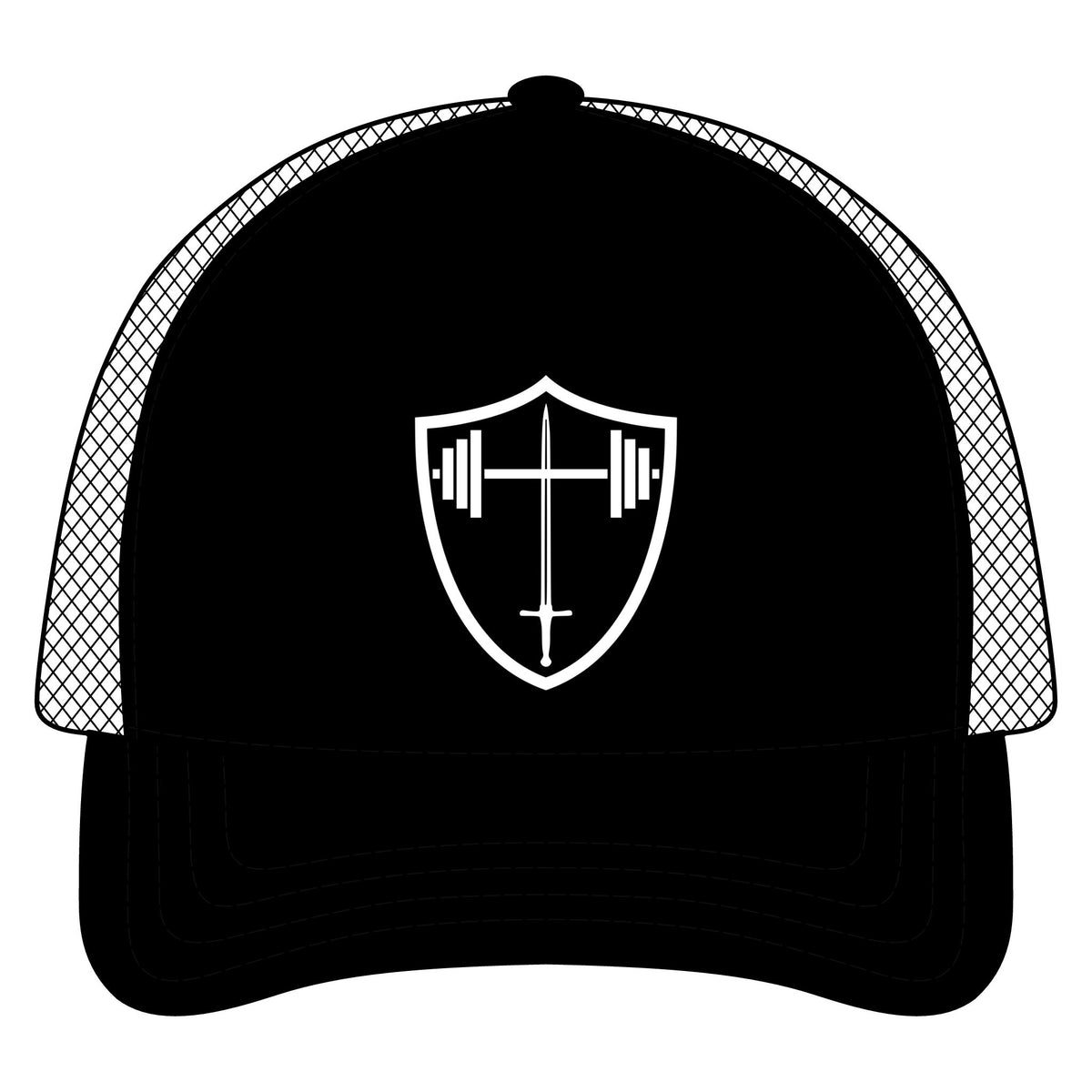 Bible & Barbell Logo - Five-Panel Trucker