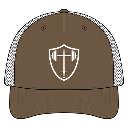 Bible & Barbell Logo - Five-Panel Trucker