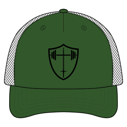 Bible & Barbell Logo - Five-Panel Trucker