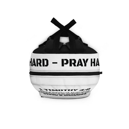 Bible & Barbell - 1 Timothy 4:8 Gym Backpack