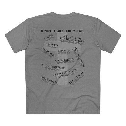 Affirmations Christian Cross Tee — Inspirational Scripture Design