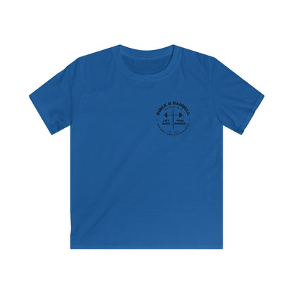 Kids Fitness Tee, Inspirational T-Shirt, Gym Kids Apparel, Motivational Youth Shirt, Great for Active Kids, Bible and Barbell Shirt