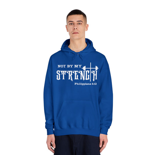 Not By My Strength - Philippians 4:13 Hoodie