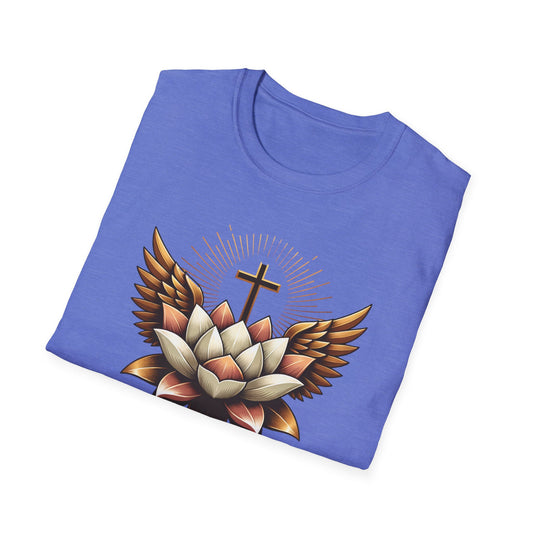 Faith-Inspired Lotus Design Women's T-Shirt