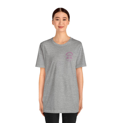 Women's Pink Circle Logo T-Shirt