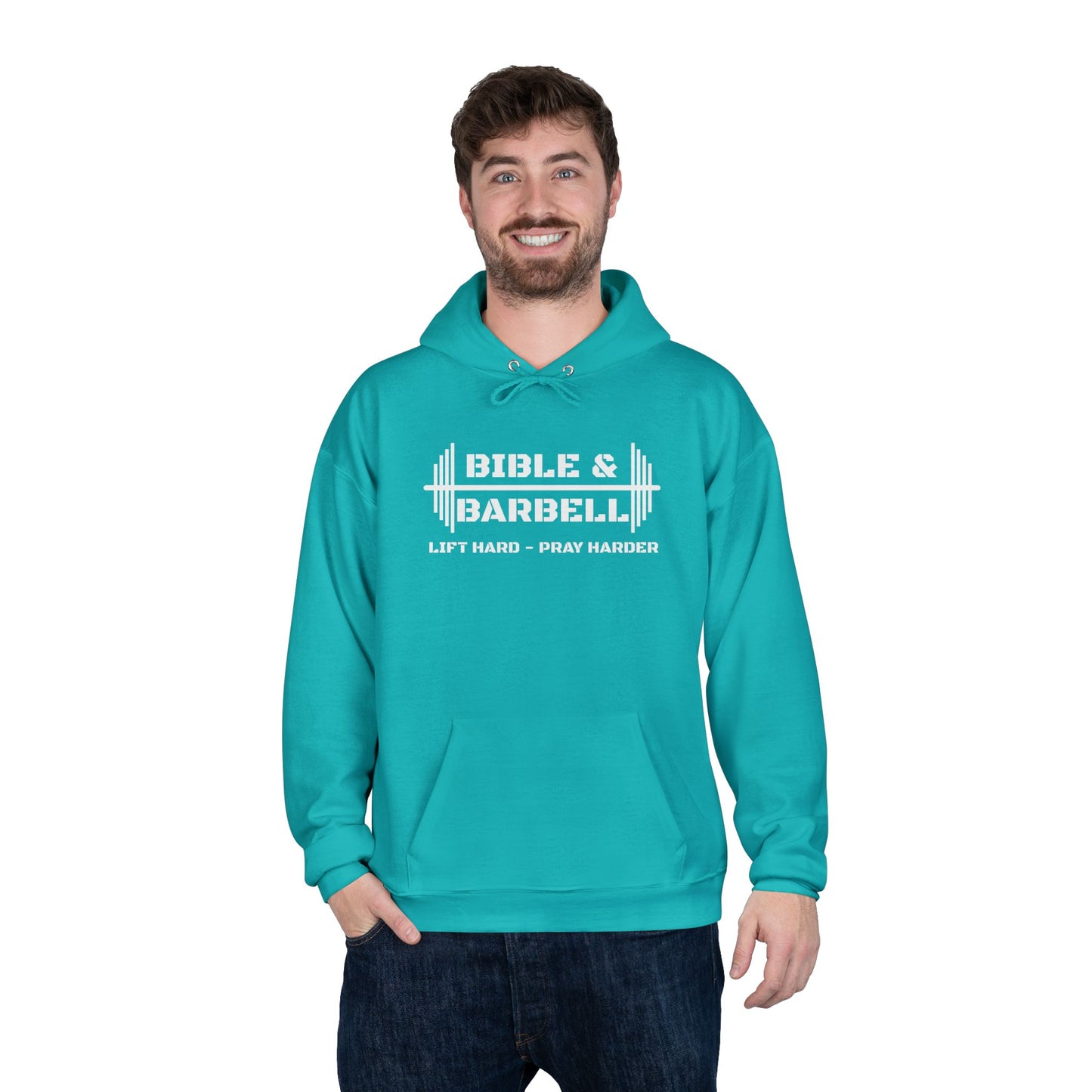 Bible & Barbell - John 15:5 Hoodie