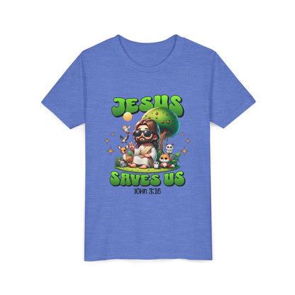 Vintage Jesus Saves Youth Tee