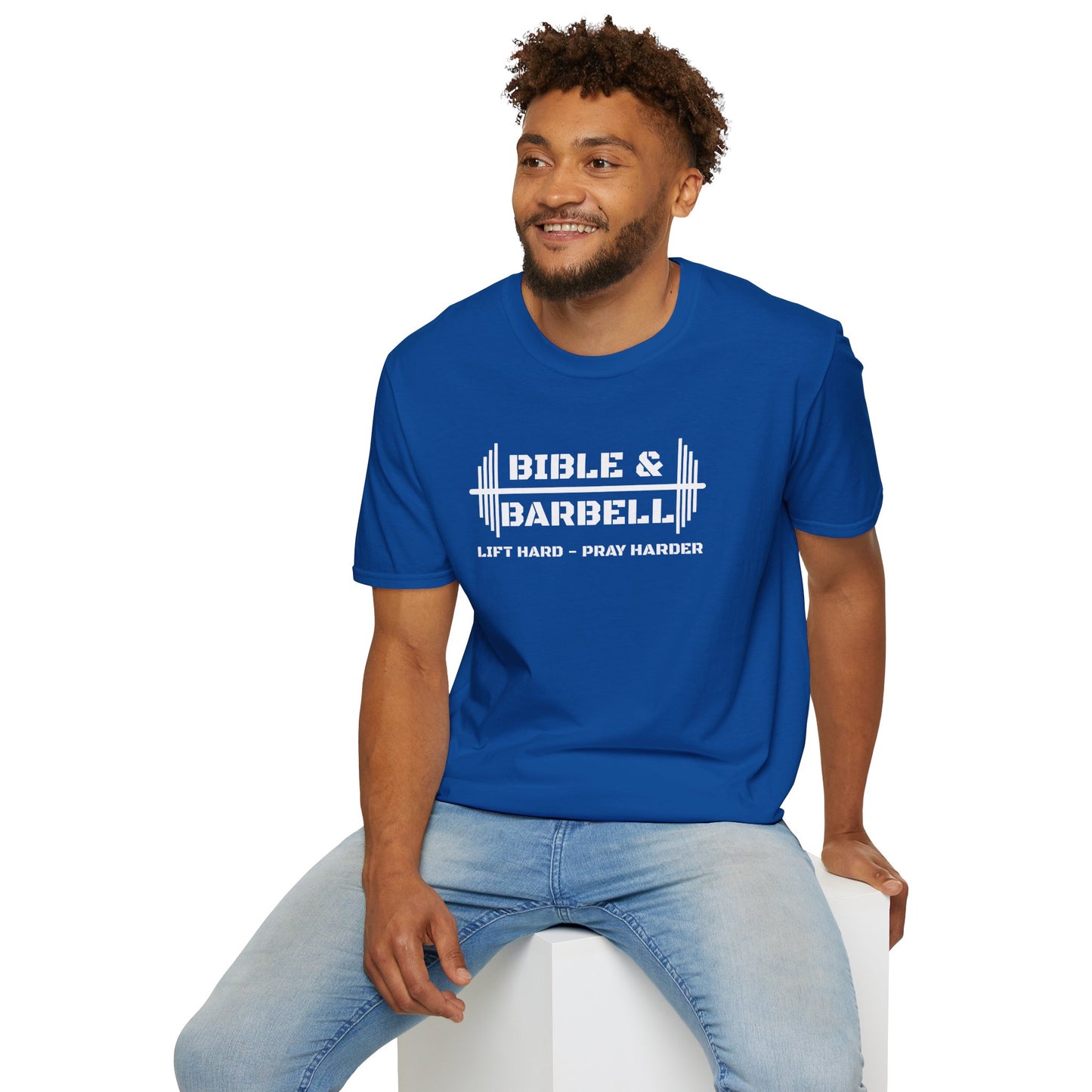 Bible & Barbell - John 15:5 T-Shirt
