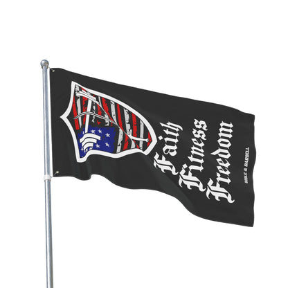 Faith Fitness Freedom Gym Flag