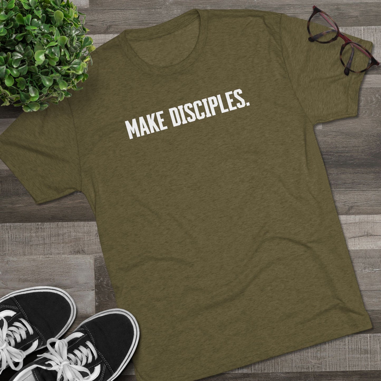 Make Disciples - Matthew 28:19 Christian Mission Tee