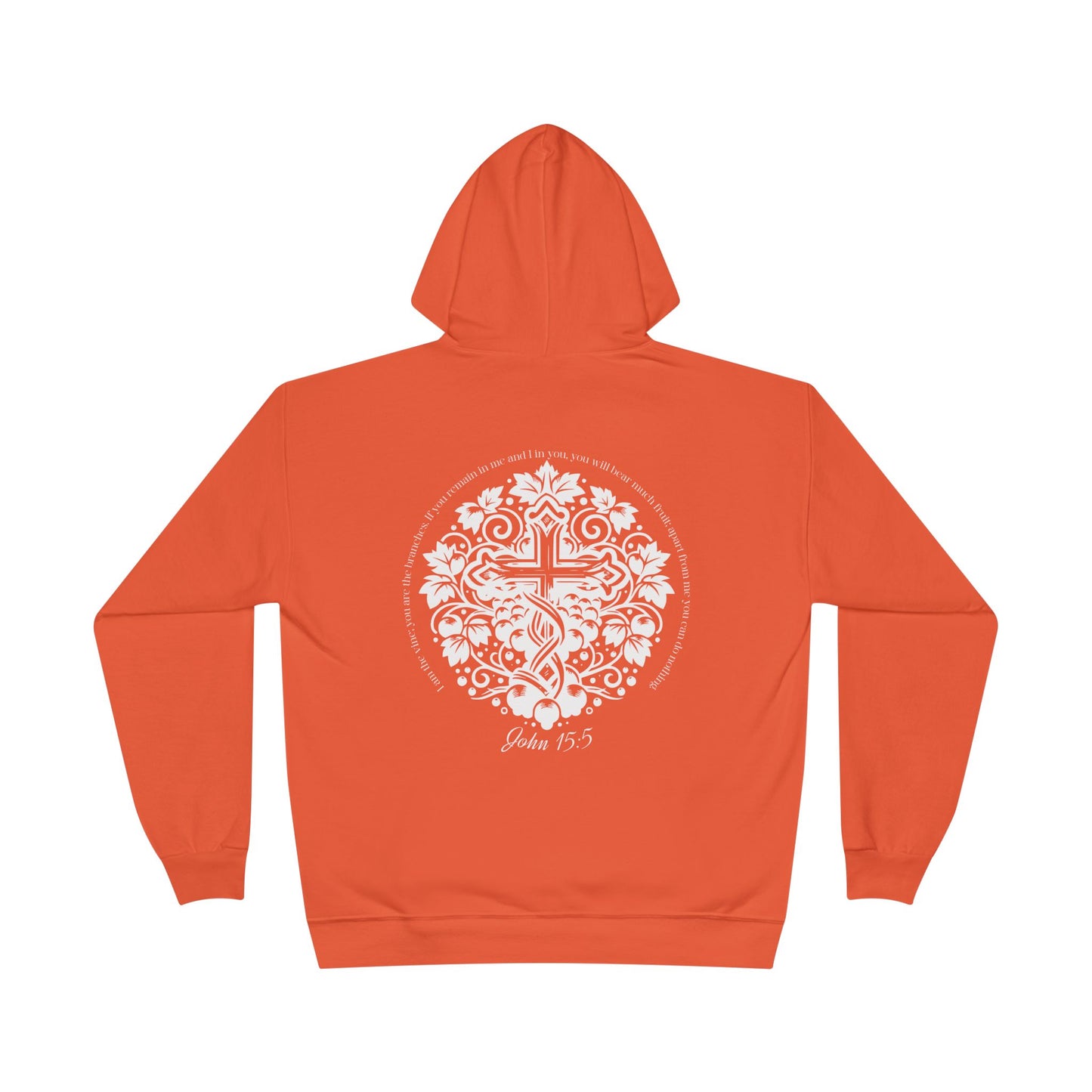 Bible & Barbell - John 15:5 Hoodie