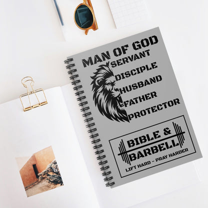 Man of God Spiral Notebook