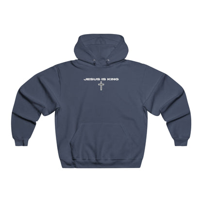 Jesus Is King Cross Hoodie — Christian Faith Pullover