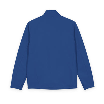 Men's Soft Shell Jacket — Subtle Crest Chest Logo, Lightweight Windbreaker