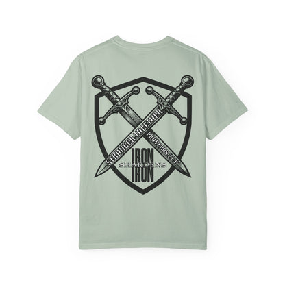 Iron Sharpens Iron Proverbs 27:17 T-Shirt