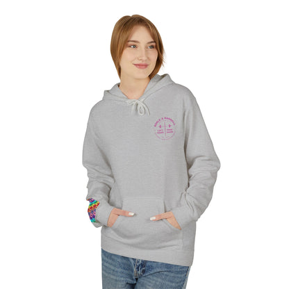 Bible & Barbell Pink Logo Hoodie