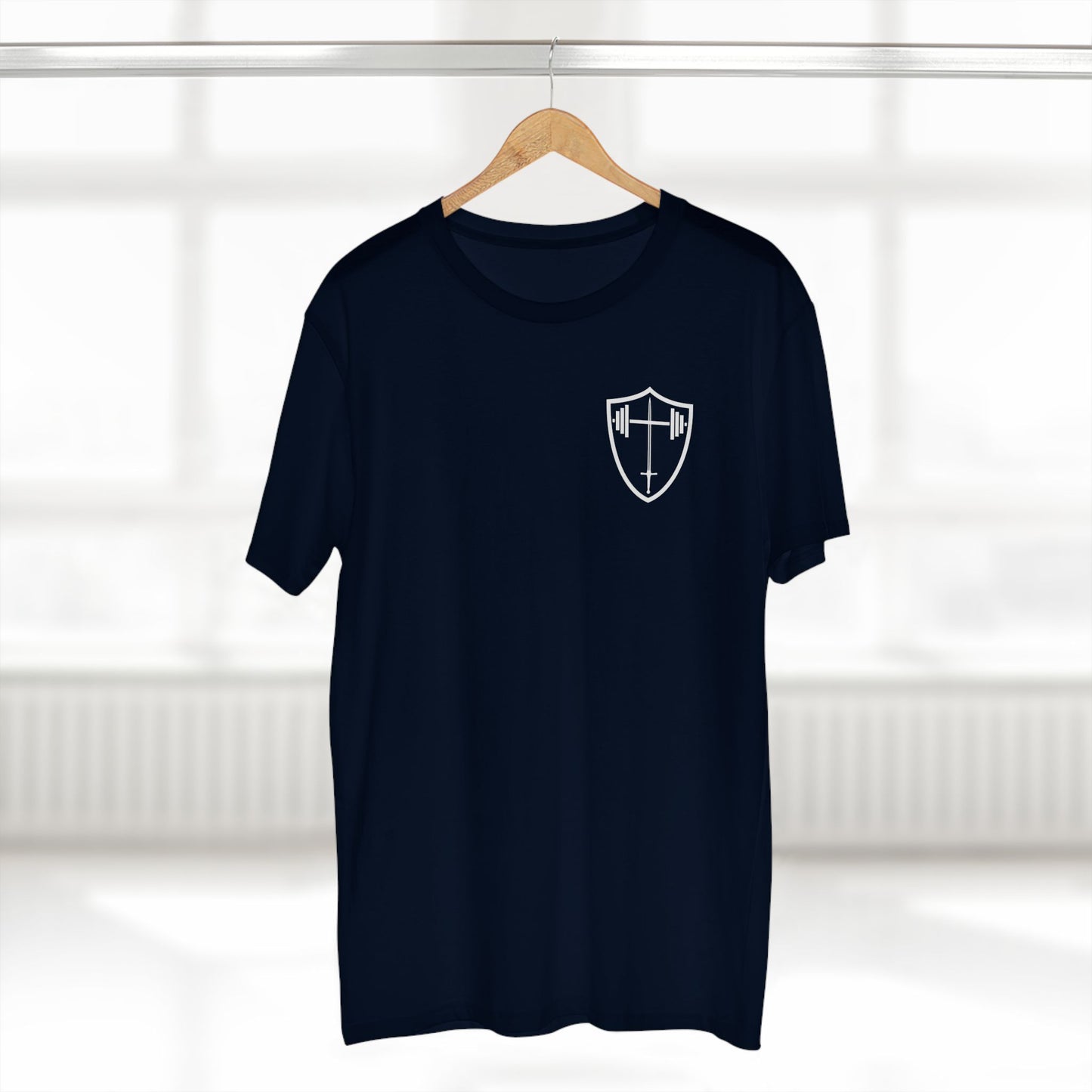 Affirmations Christian Cross Tee — Inspirational Scripture Design