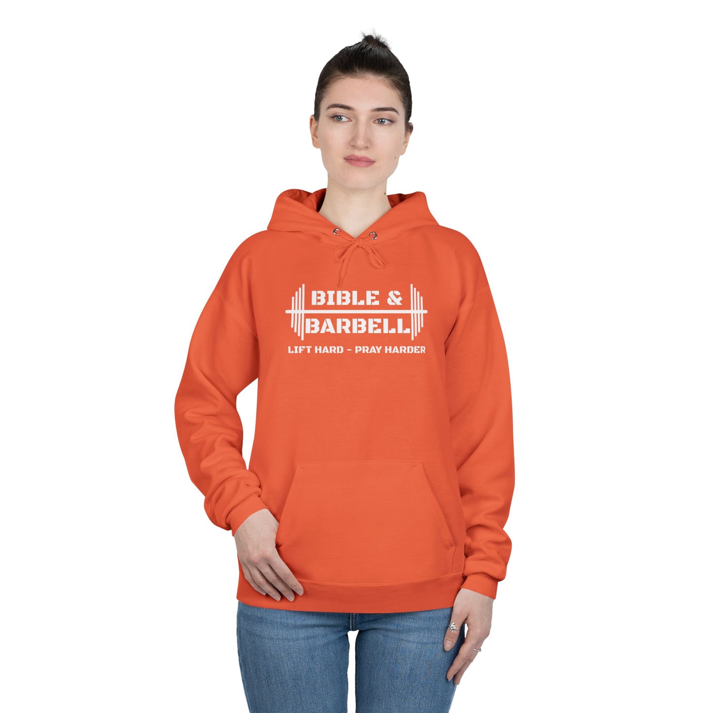 Bible & Barbell - John 15:5 Hoodie