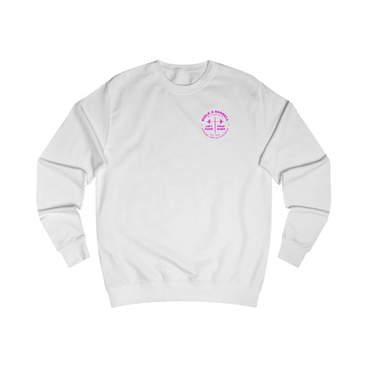 Bible & Barbell Crewneck Sweatshirt - Faith & Fitness Sweatshirt, Unisex Gym Apparel, Christian Workout Gear, Motivational Fitness Clothing, Spiritual