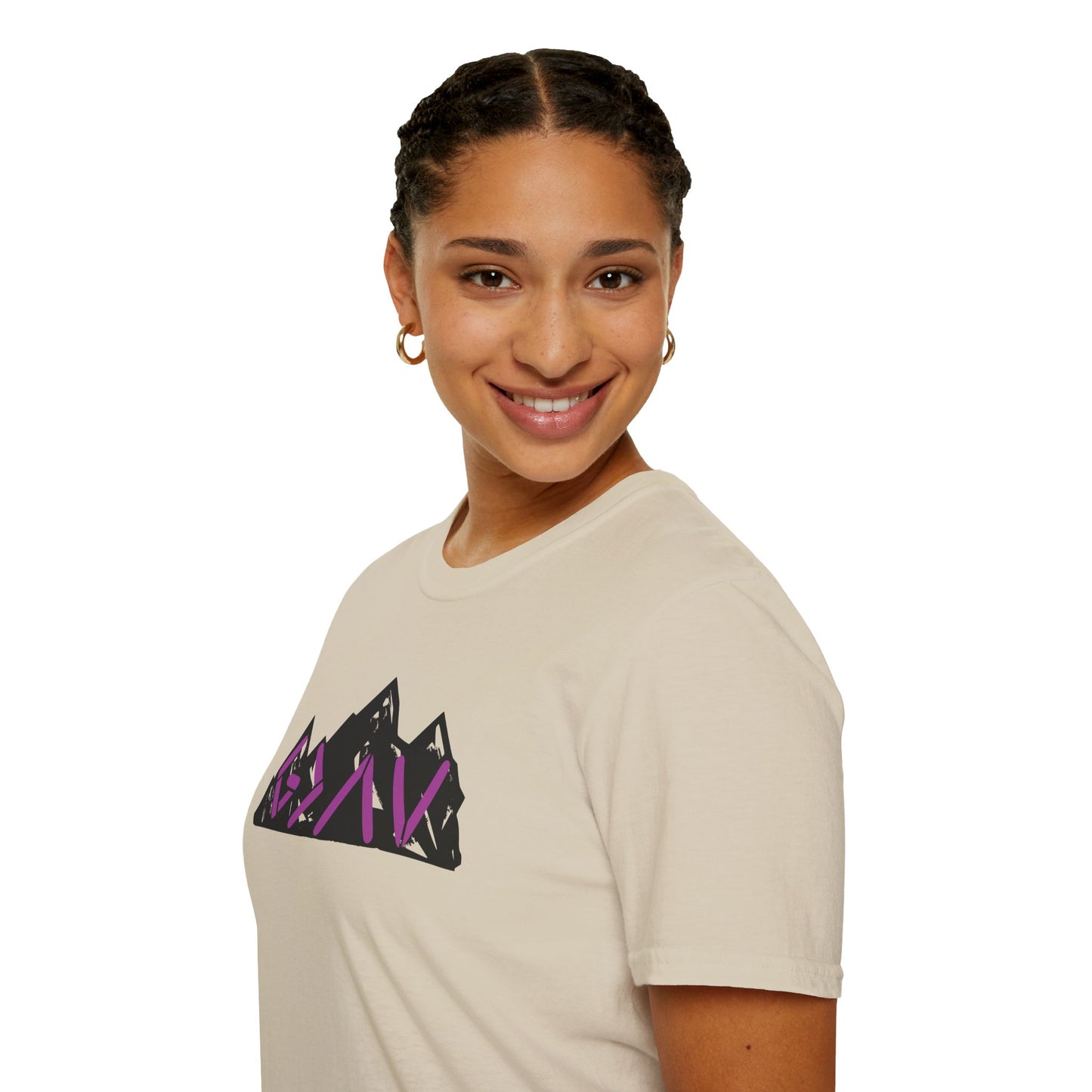 God Is Greater Mountain Vibes Unisex Softstyle T-Shirt