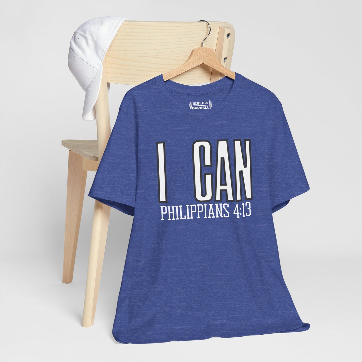 I Can - Philippians 4:13 Unisex Short Sleeve Tee
