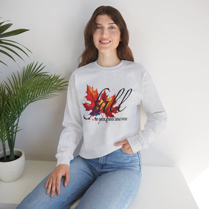 Cozy Fall Sweatshirt, Autumn Crewneck, Seasonal Apparel, Harvest Gift, Thanksgiving Outfit