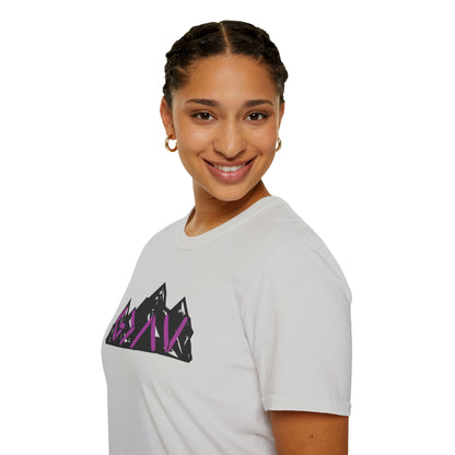 God Is Greater Mountain Vibes Unisex Softstyle T-Shirt